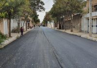 عملیات اجرایی آسفالت خیابان نادری