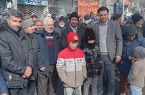 حضور پرشور سرپرست شهرداری به همراه  ، کارکنان و پاکبانان  در راهپیمایی یوم الله ۲۲ بهمن