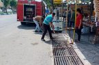 پاسخ شهرداری فاروج  به انتقاد همشهریان گرامی در خصوص شستشوی پل‌های خیابان امام رضا