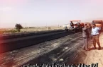 آغاز عملیات زیرسازی و آسفالت کمربندی شهر فاروج به طول ۱.۳ کیلومتر