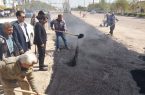 بازگشایی مسیر ورودی کمربندی از سوی شهرداری فاروج